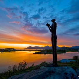 Mannen om kveldne i Bø i Nordnorge